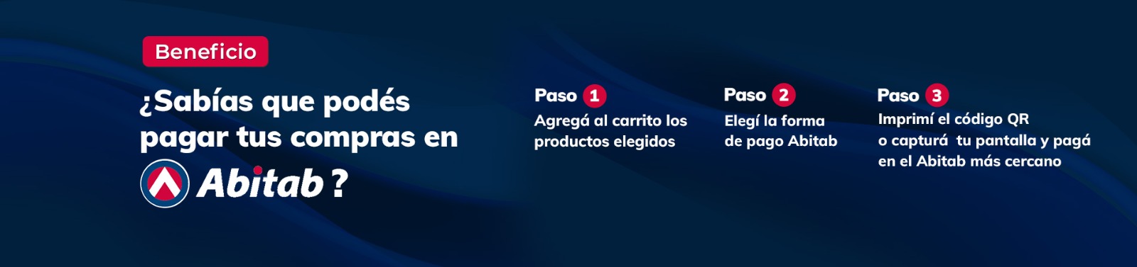 Formas de pago disponibles para realizar pagos a Carmel en Abitab directo desde la web