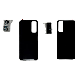TAPA TRASERA HUAWEI PPA-LX1 PPA-LX2 P SMART 2021 PPA-LX3 Y7A NEGRO (CON LENS PARA CAM PRINCIPAL)