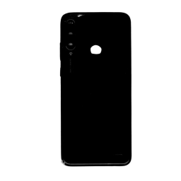 TAPA TRASERA HUAWEI MED-LX9 Y6P NEGRO (CON LENS PARA CAM PRINCIPAL)