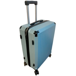 VALIJA 22" (RUEDAS 360�, ABS RESISTENTE, CERRADURA, MODERNA) GRIS