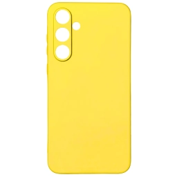 CASE SILICONA PARA IPHONE 15 (AMARILLO)