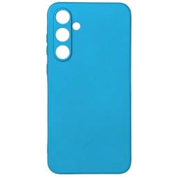 CASE SILICONA PARA IPHONE 15 (CELESTE)