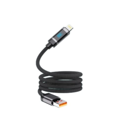 ZEQI CABLE DE DATOS (USB - LIGHTNING) 1.2M     MODEL: ZE-V370-L