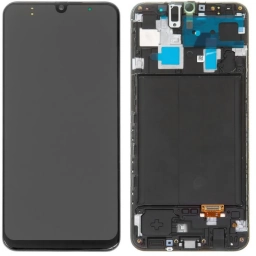 DISPLAY SAMSUNG A305 A30 CTOUCH NEGRO CMARCO (OLED)