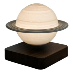 LAMPARA LEVITANTE CON FORMA DE PLANETA SATURNO