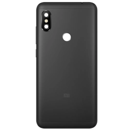 TAPA TRASERA XIAOMI (M1806E7TG  M1806E7TH) REDMI NOTE 6 PRO NEGRO (CON LENS PARA CAM PRINCIPAL)