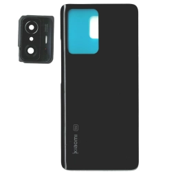 TAPA TRASERA XIAOMI (21081111RG 11T 5G) (2107113SG 11T PRO 5G) NEGRO (CON LENS PARA CAM PRINCIPAL)