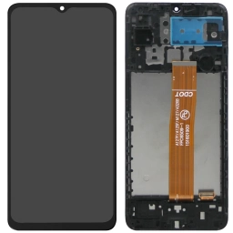 DISPLAY SAMSUNG A125 A12 2020  A127 A12 2021 CTOUCH NEGRO CMARCO (LCD)