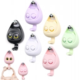 SOPORTE TIPO GANCHO, ADHESIVOS, ANIMADOS CON OJOS SALTONES